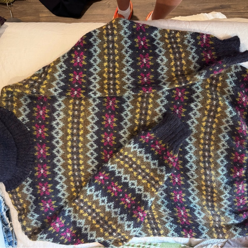 Benetton Vintage Italian Knit Sweater